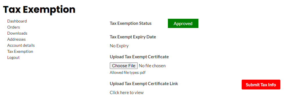 Tax Exempt